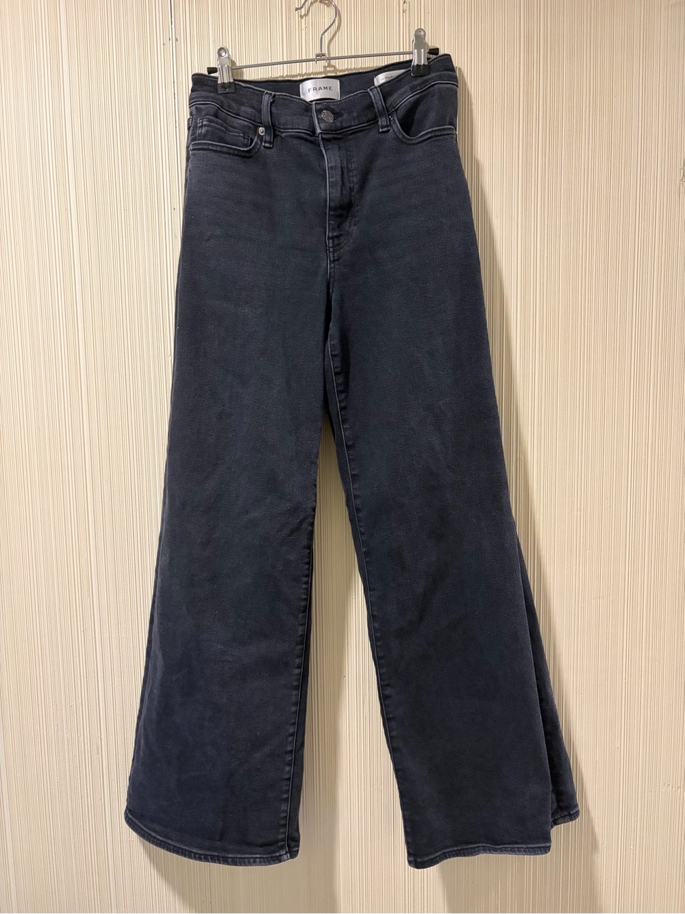 Frame Slim Palazzo Jeans